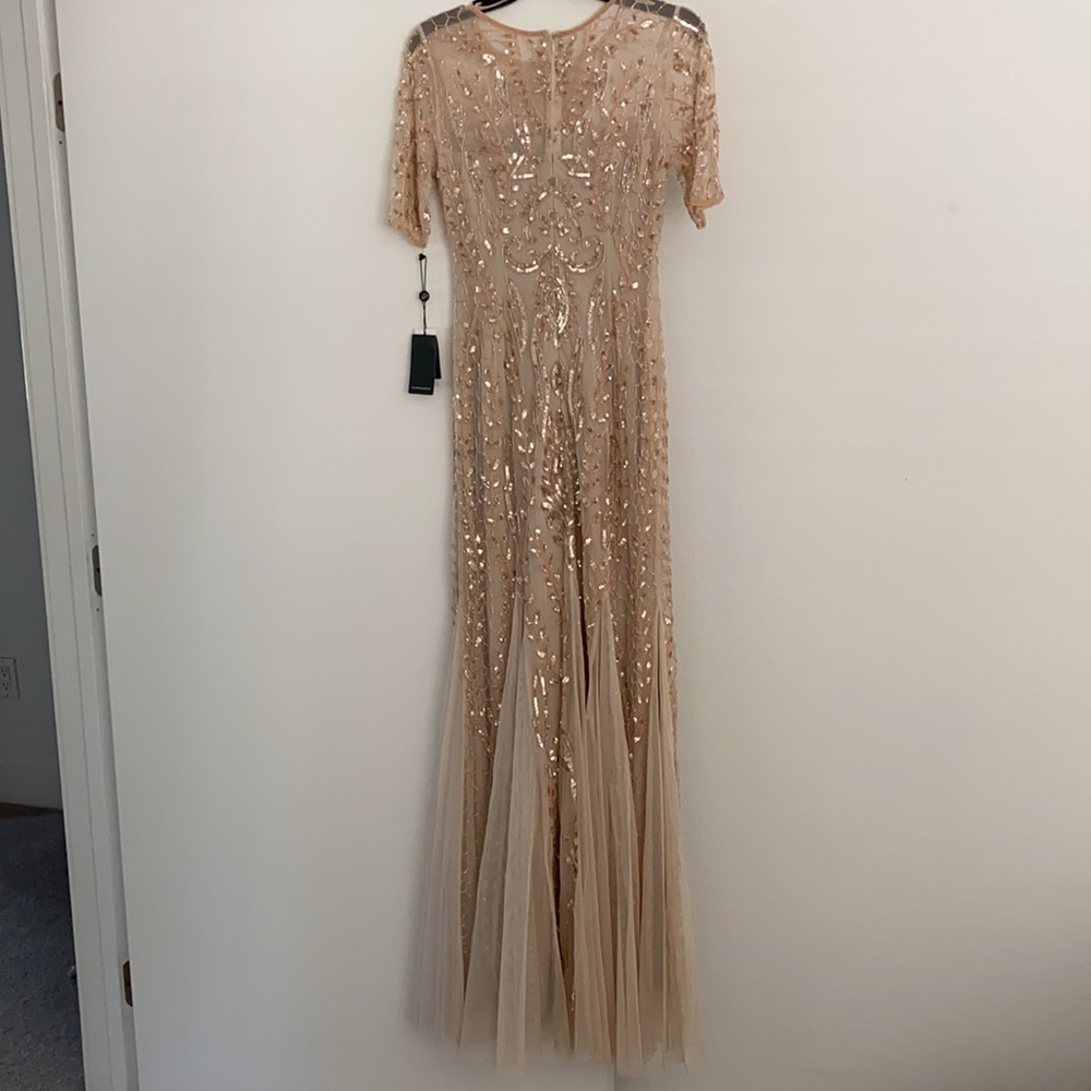 Adriana Pappell beaded gown